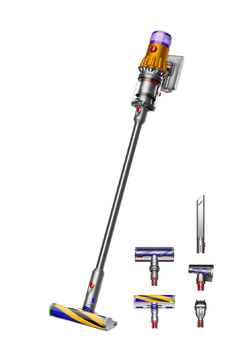 Пылесос ручной Dyson V12 (SV46) желтый/никель