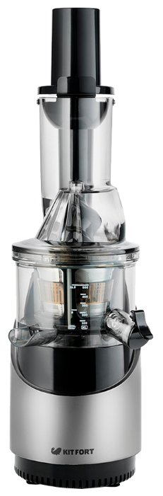 Соковыжималка Kitfort KT-1105 серебристый металлик