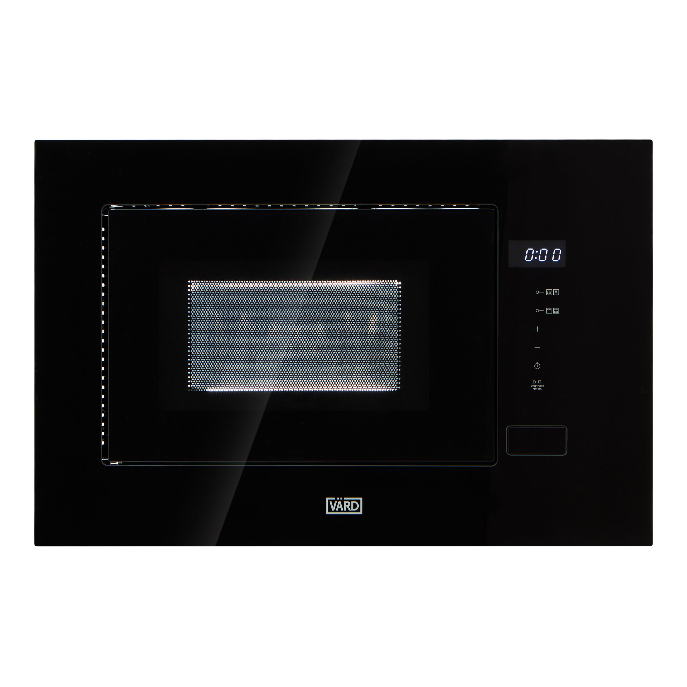Микроволновая печь встраиваемая VARD VMG125PK, черный