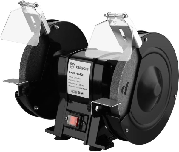 Станок для заточки DEKO DKGM350-200, 350Вт, 200*16мм