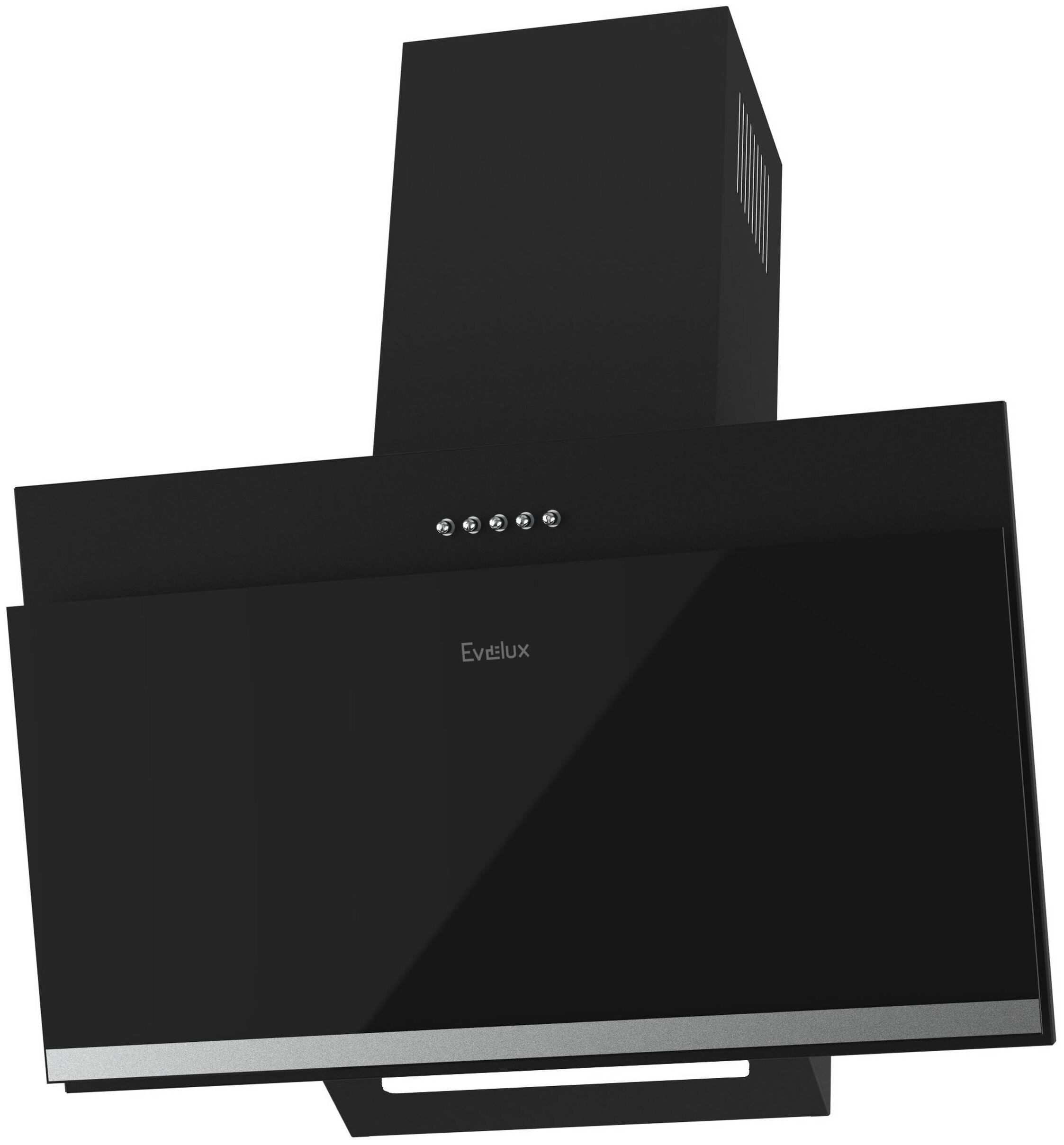 Наклонная вытяжка Evelux WING 60 BG