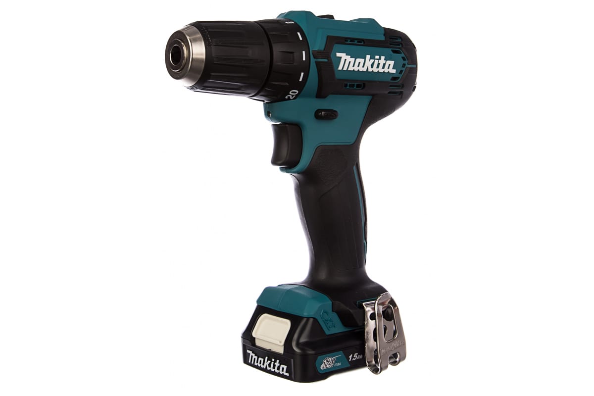 Шуруповерт Makita DF 333 DWYE + набор бит