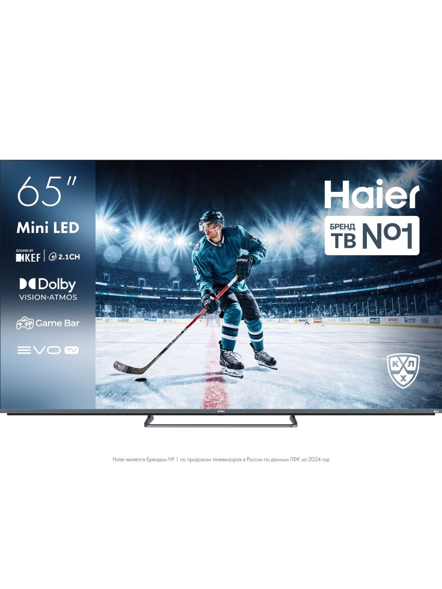 Телевизор Haier 65 miniLED M4, серебристый