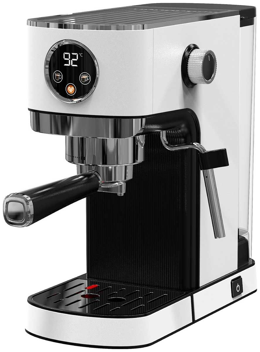 Кофеварка рожковая Korting KCM 1003 EW, белый