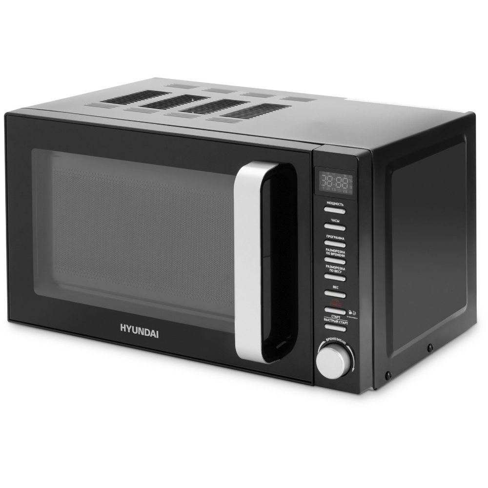 Микроволновая печь Hyundai HYM-D3034, черный/хром