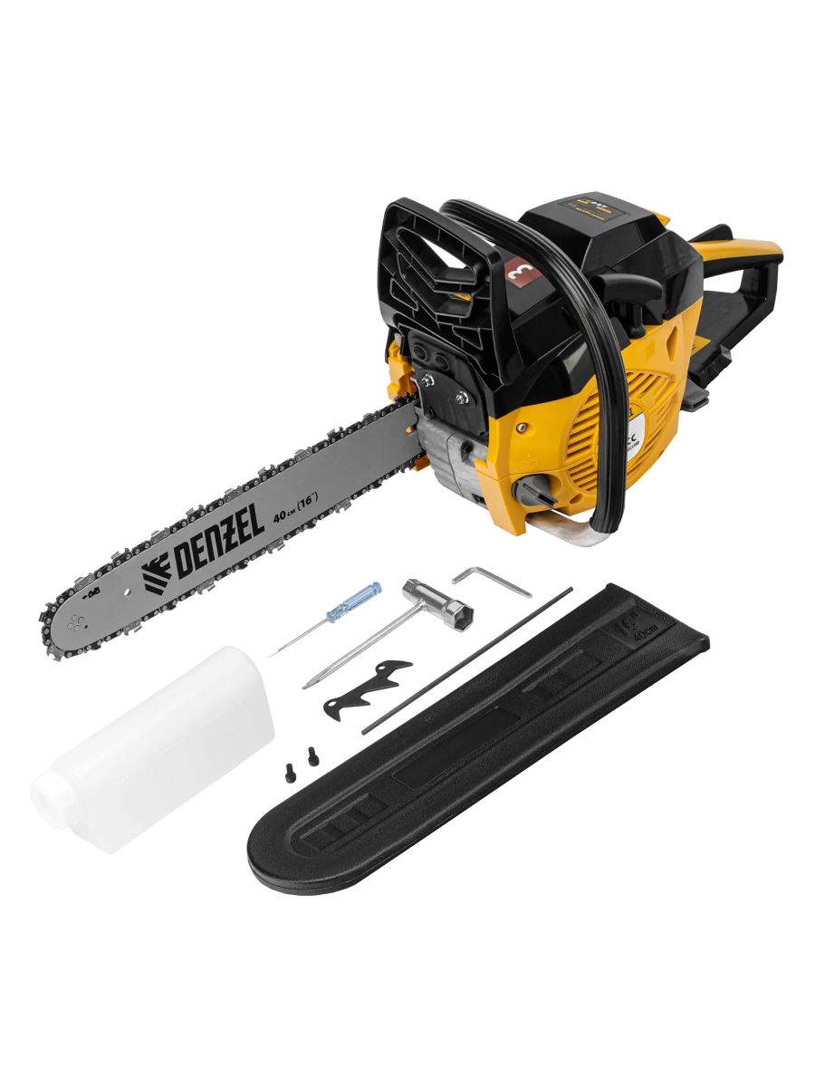 Пила цепная бензиновая Denzel DGS-4516