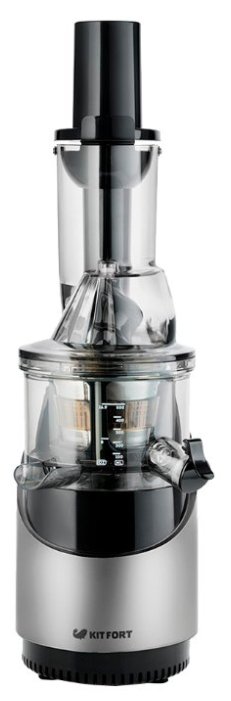 Соковыжималка Kitfort KT-1106 серебристый металлик