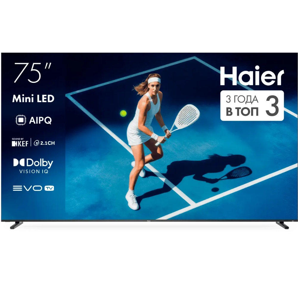 Телевизор Haier 75 MiniLED M7, черный