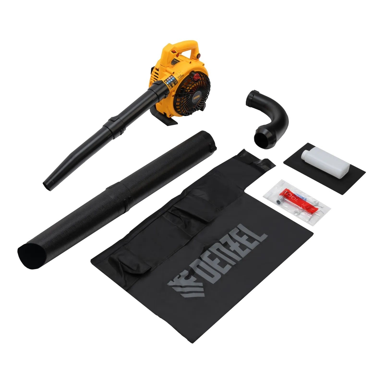 Воздуходувка-пылесос бензиновая Denzel GL-260