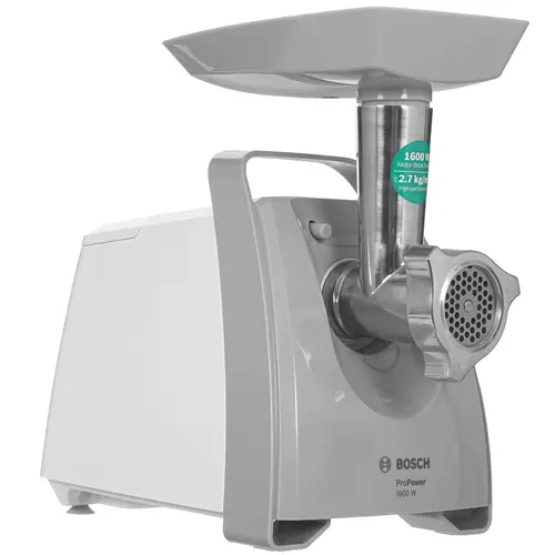 Мясорубка Bosch MFW45020 белый/серый