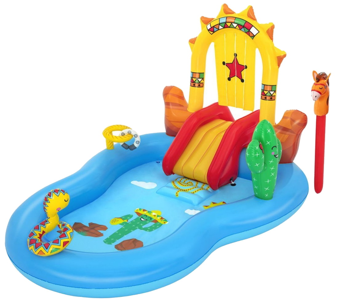 Игровой центр Bestway Wild West, 264 x 188 x 140 см, 53118