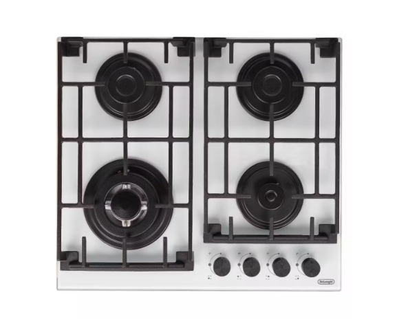 Варочная панель газовая DeLonghi GRETA 6GW BB белый
