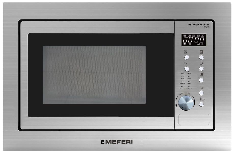 Микроволновая печь встраиваемая Meferi MMO6025IX POWER, нержавеющая сталь