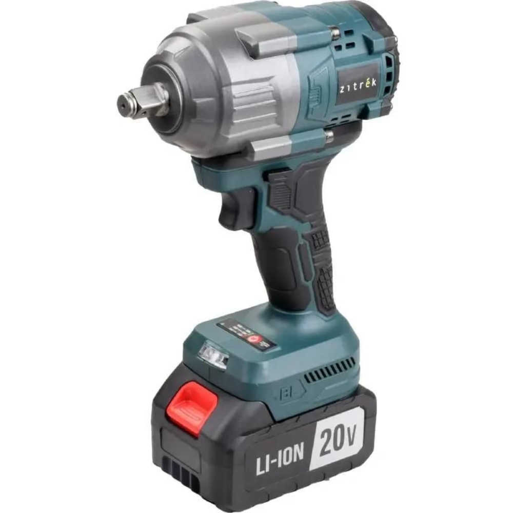 Гайковерт аккумуляторный ударный Zitrek Crusher 20 PRO, арт. 085-1020 (кейс, с 2 АКБ и ЗУ)