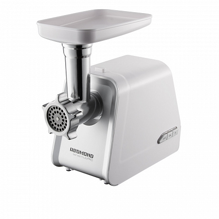 Мясорубка REDMOND RMG-1216-8 (1200 Вт) белый/серебристый