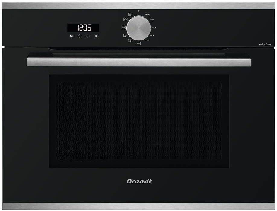 Микроволновая печь встраиваемая Brandt BKS7131LX, черный/нержавеющая сталь