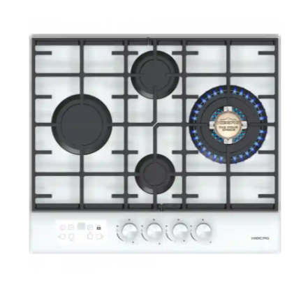 Варочная панель газовая Hiberg VM 6245 W, белый