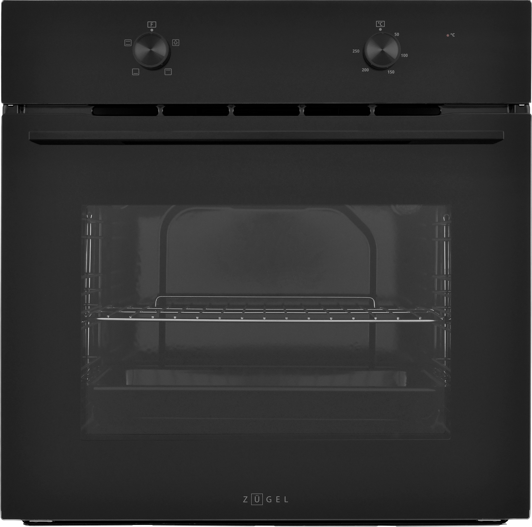 Духовой шкаф электрический Zugel ZOE605B, черный
