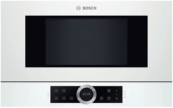 Микроволновая печь встраиваемая Bosch BFL634GW1, белый