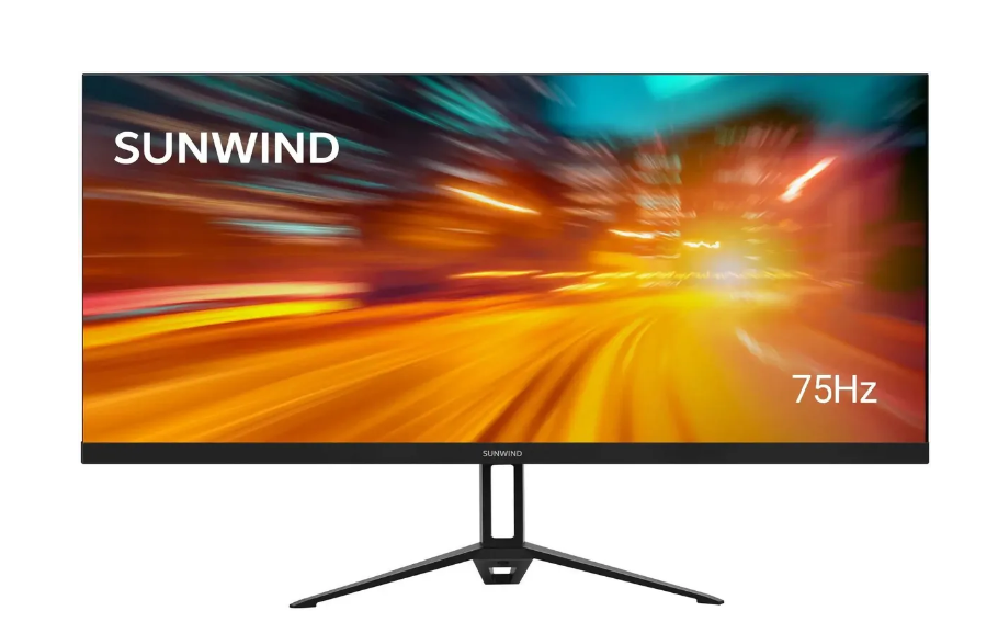 Монитор SunWind SM-29FI202, черный