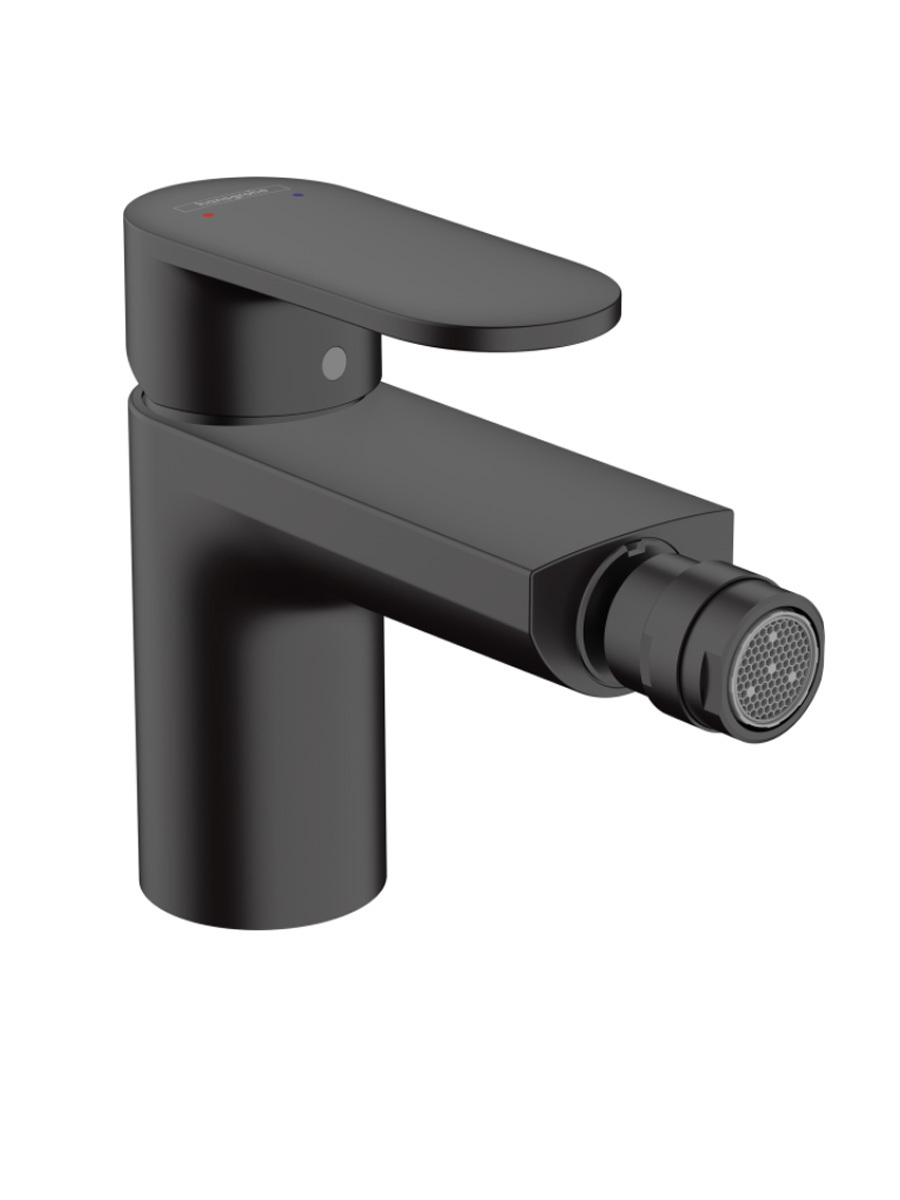 Смеситель для биде Hansgrohe Vernis Blend 71210670, черный матовый