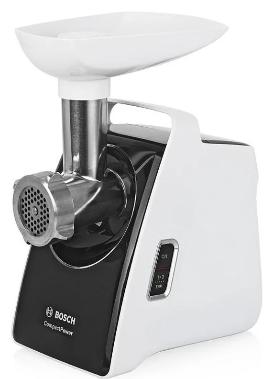 Мясорубка Bosch MFW 3850B белый/черный