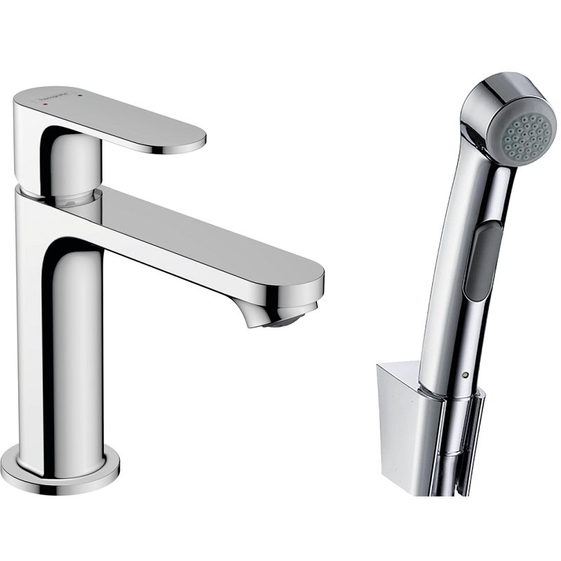 Смеситель для раковины Hansgrohe Rebris S 72215000 (с гигиеническим душем), хром