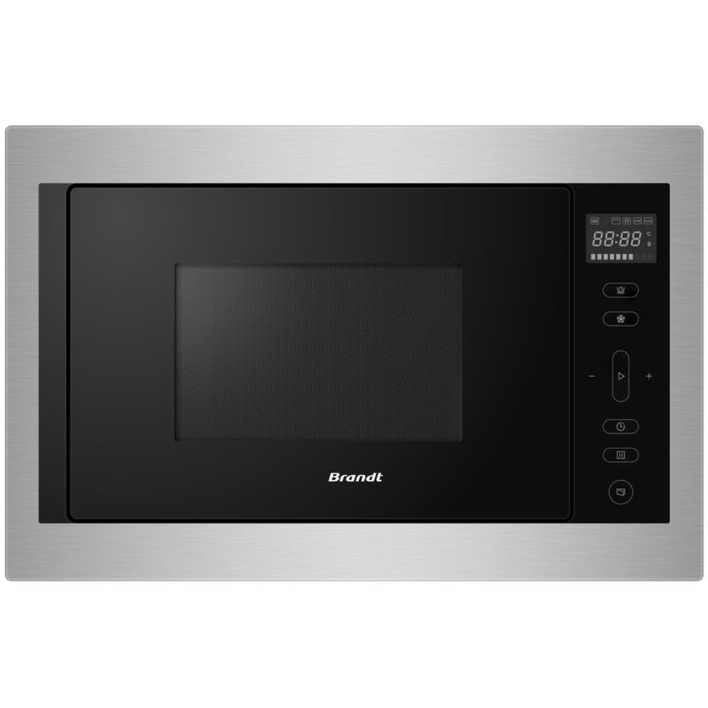 Микроволновая печь встраиваемая Brandt BMG2120X, нержавеющая сталь
