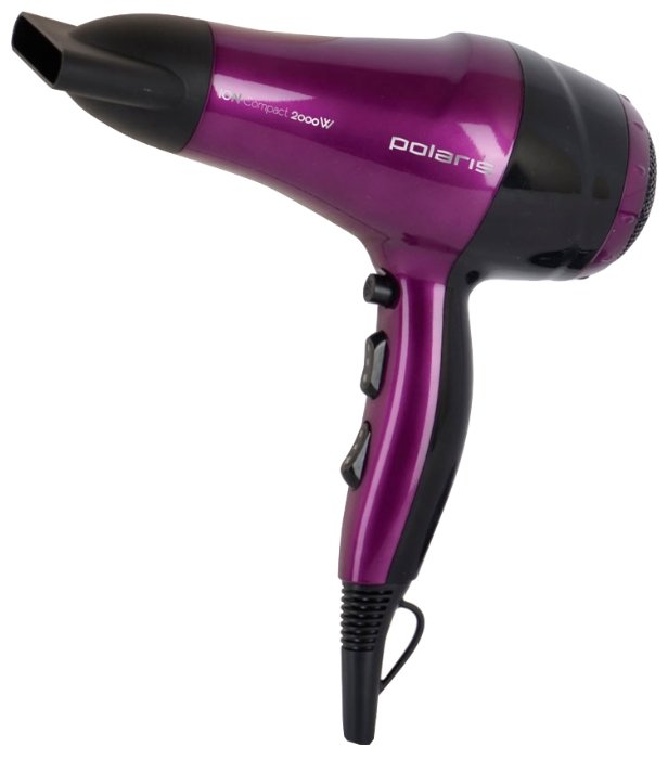 Фен Polaris PHD 2077i фиолетовый