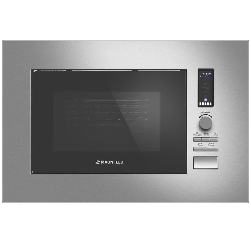 Микроволновая печь встраиваемая Maunfeld JBMO820GS01, нержавеющая сталь