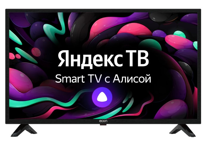 Телевизор ECON EX-60US001B на платформе Яндекс.ТВ