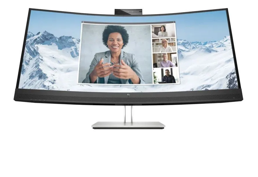 Монитор HP Curved E34M G4 (40Z26AA), черный/серебристый