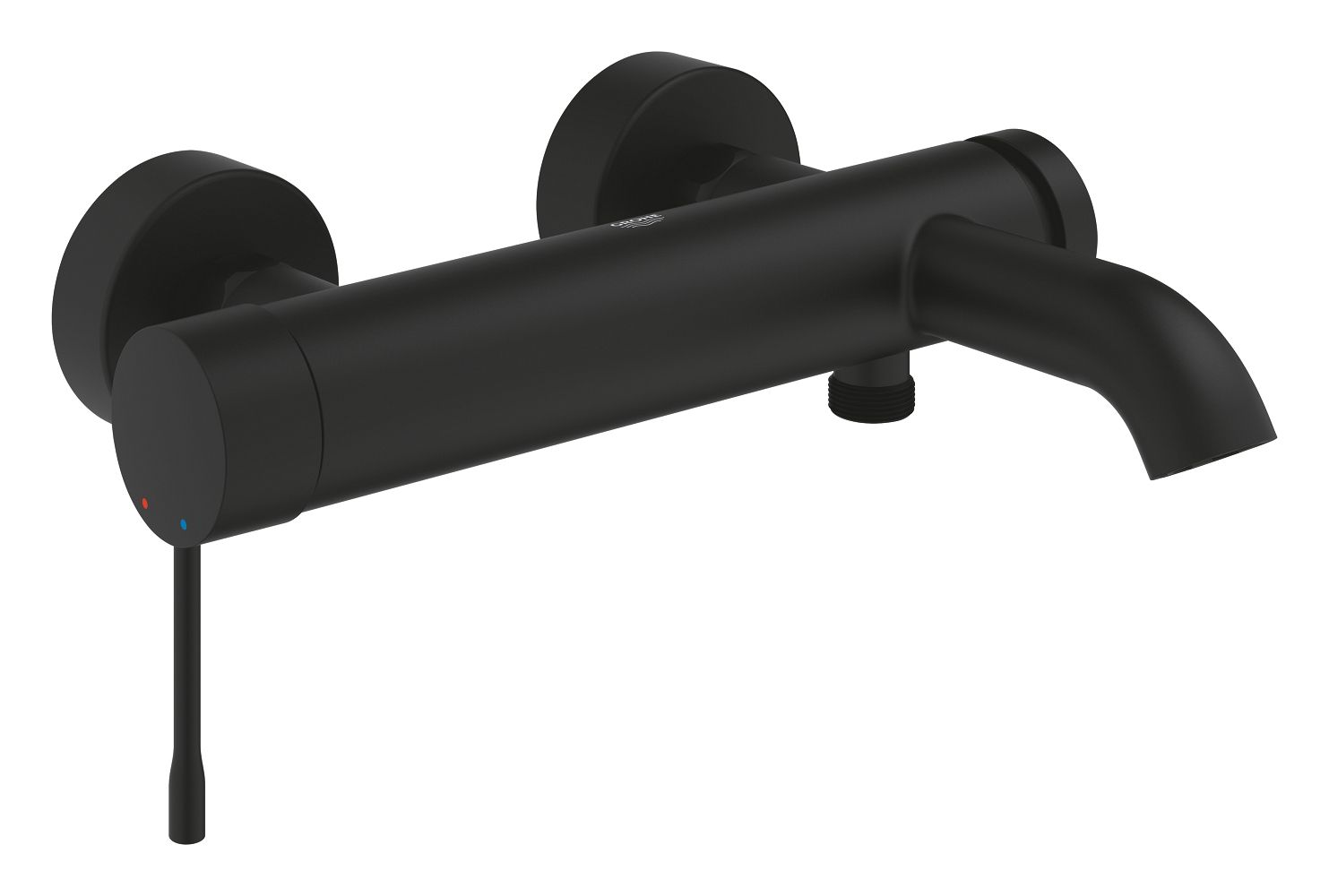 Смеситель для ванны Grohe Essence+ 25250KF1, черный