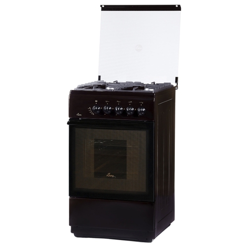 Плита газовая Flama FG 24022 B, коричневый