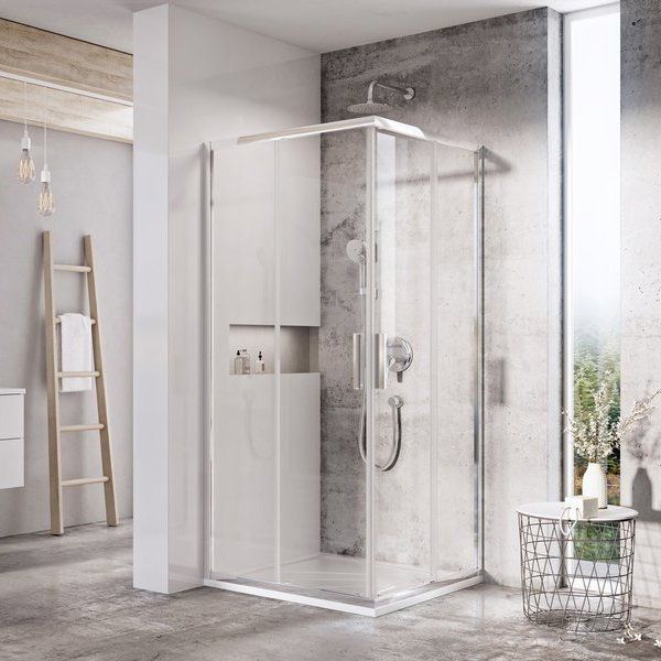 Душевой уголок Ravak Blix Slim BLSRV2-90 90x90 X1LM70C00Z1, хром