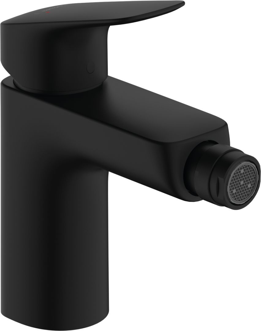 Смеситель для биде Hansgrohe Logis 71200670 (с донным клапаном), матовый черный