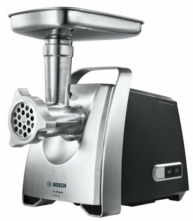 Мясорубка Bosch MFW 67600 серебристый/черный