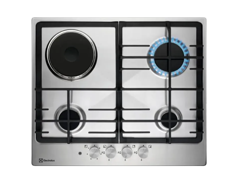 Варочная панель газовая Electrolux KGU64361X, нержавеющая сталь