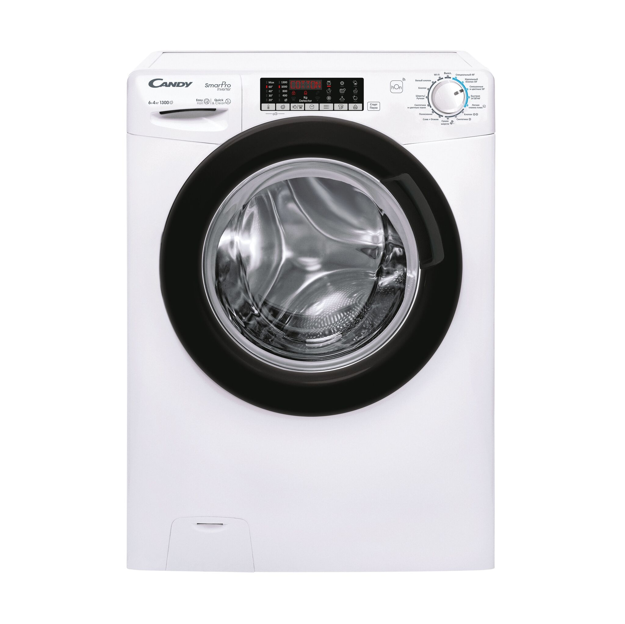 Стиральная машина с сушкой Candy Smart Pro Inverter CSOW43646TWMB-07, белый