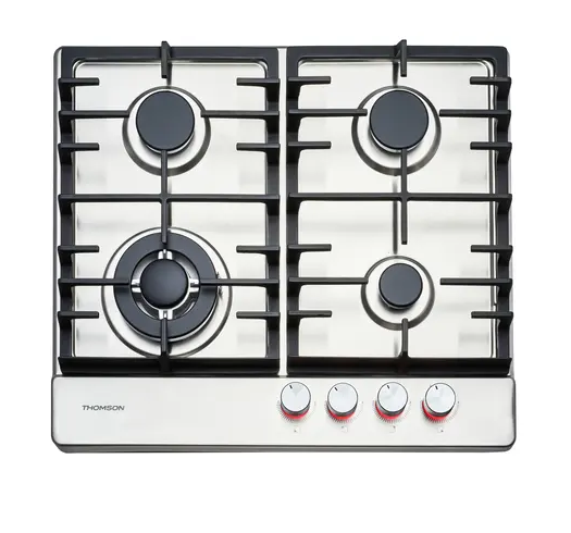 Варочная панель газовая Thomson HG20-4S01, серебристый