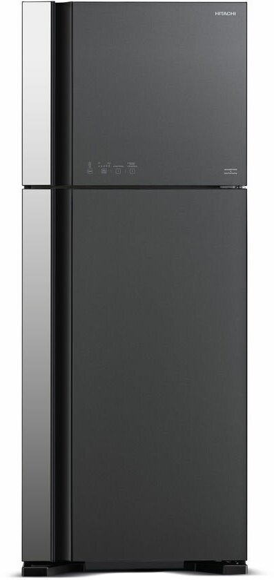Холодильник Hitachi HRTN7489DF GGRCS, серое стекло
