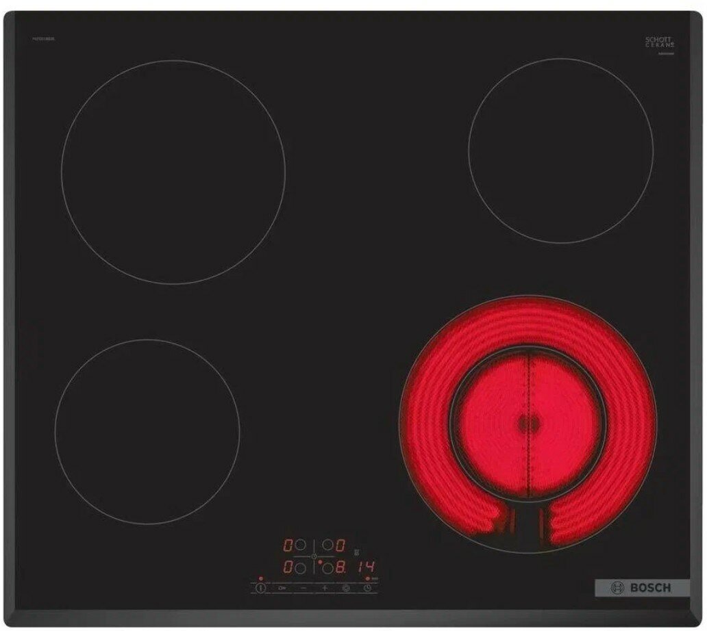 Электрическая варочная поверхность Bosch PKF651BB2E