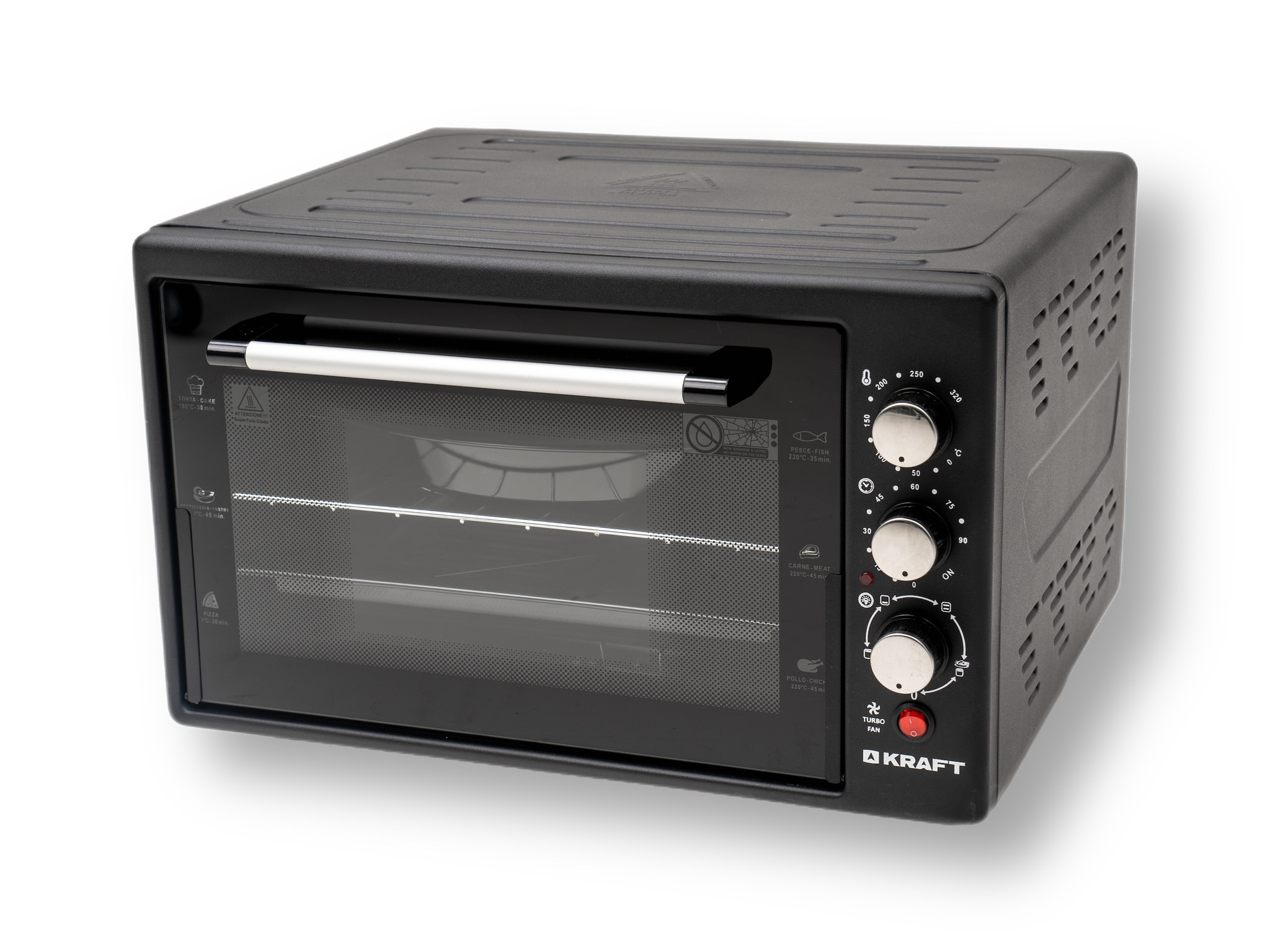 Мини печь Kraft KF-MO 3804 RKBL (черный)