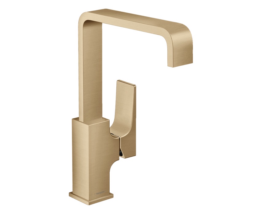 Смеситель для раковины Hansgrohe Metropol 32511140 (с донным клапаном), бронза