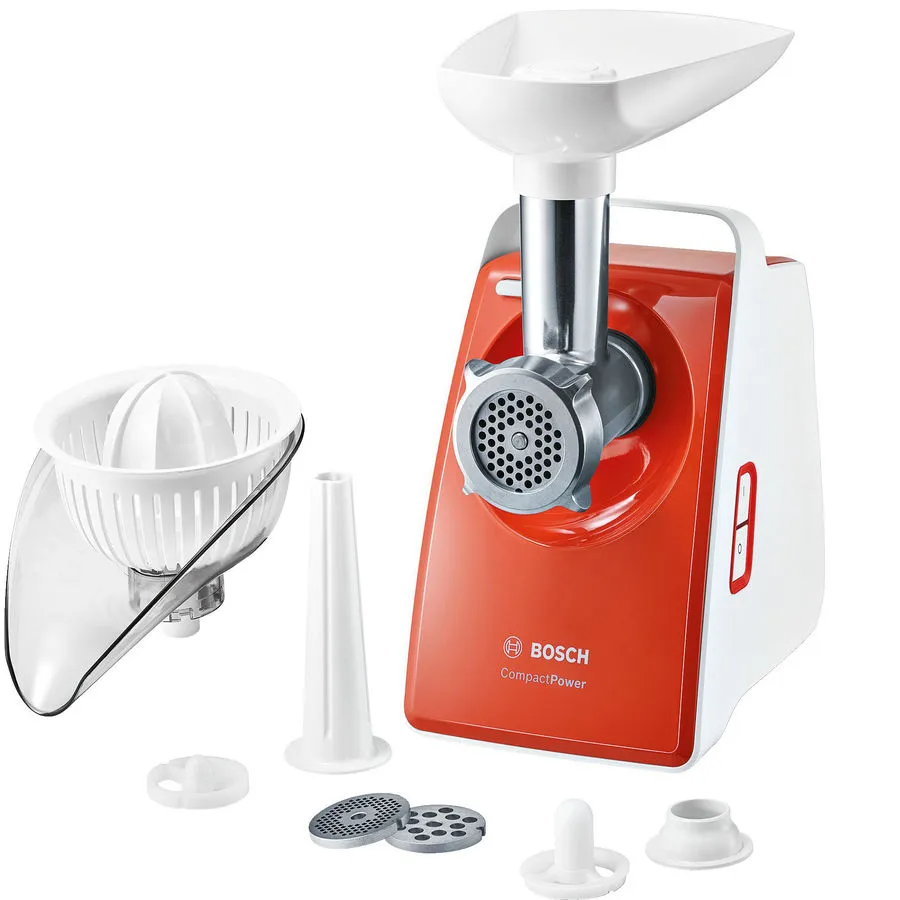 Мясорубка BOSCH MFW-3630I белый/оранжевый