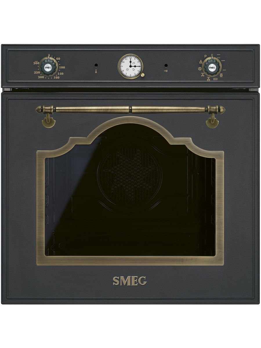 Духовой шкаф электрический Smeg SFP67C1TAO, антрацит