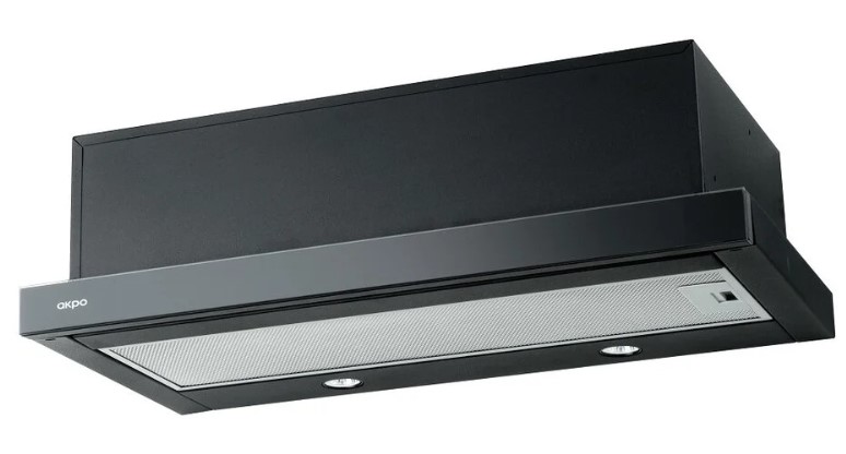 Вытяжка кухонная AKPO WK-7 Light eco glass 50 см черный черный