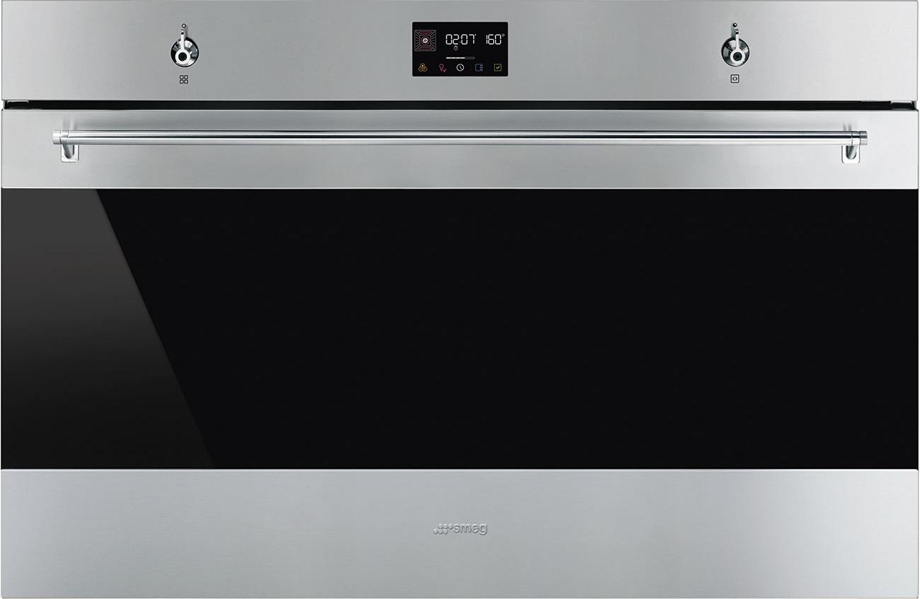 Духовой шкаф электрический Smeg SFP9302TX, нержавеющая сталь