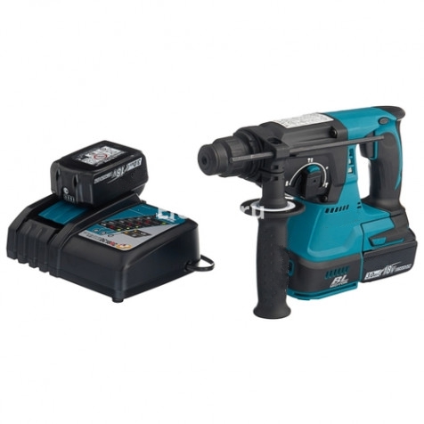 Перфоратор Makita DHR242RFE 3.0Ач х2 кейс