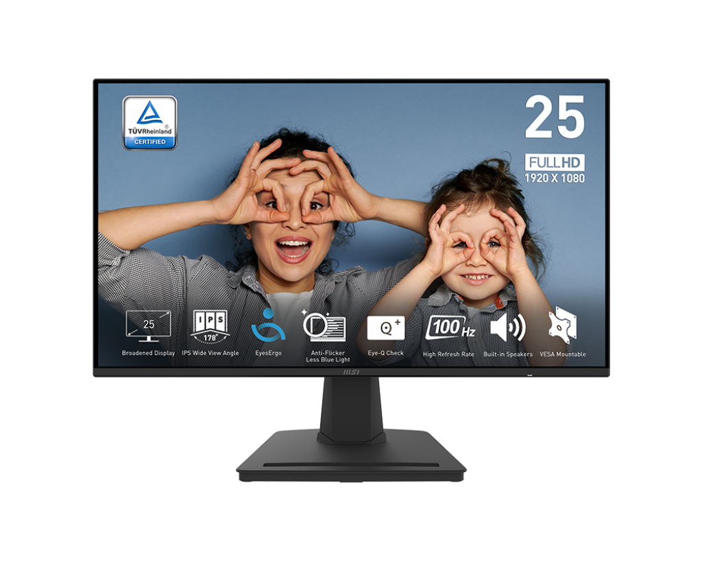 Монитор MSI Pro MP252, черный